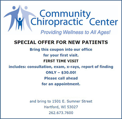 Chiropractor Near Me Hartford WI New Patient Special Coupon